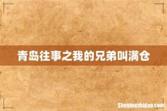 青岛往事之我的兄弟叫满仓