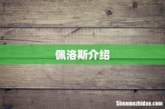 佩洛斯介绍