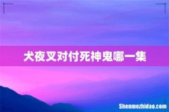 犬夜叉对付死神鬼哪一集