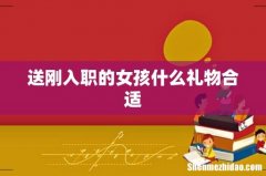 送刚入职的女孩什么礼物合适