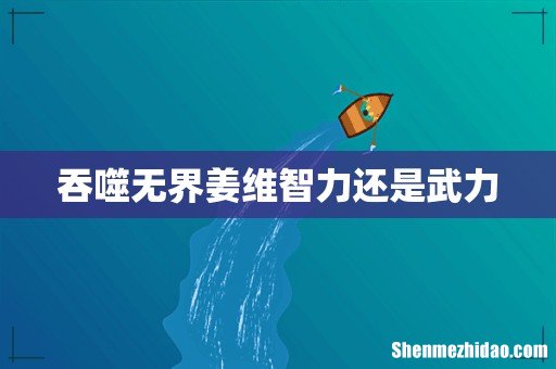 吞噬无界姜维智力还是武力