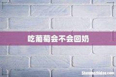 吃葡萄会不会回奶