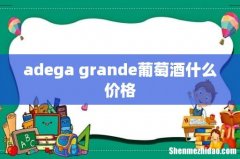 adega grande葡萄酒什么价格