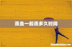 蒸鱼一般蒸多久时间