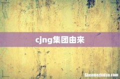 cjng集团由来