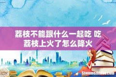 荔枝不能跟什么一起吃 吃荔枝上火了怎么降火