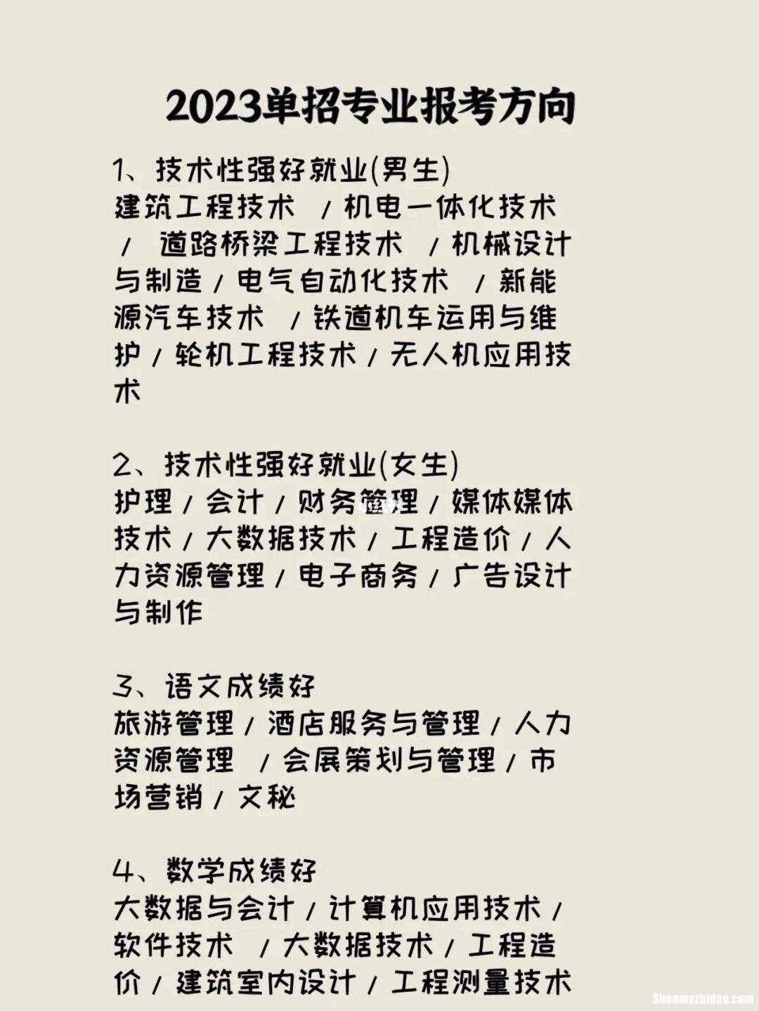 女生单招选什么专业好 女生单招选什么专业前景好
