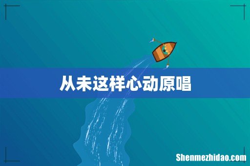 从未这样心动原唱