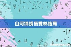 山河锦绣聂爱林结局