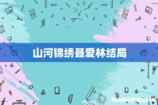 山河锦绣聂爱林结局