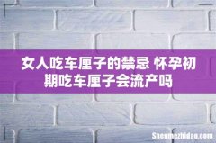 女人吃车厘子的禁忌 怀孕初期吃车厘子会流产吗