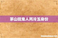 茅山捉鬼人芮冷玉身份