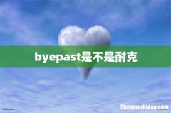 byepast是不是耐克