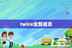 twice全部成员