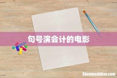 句号演会计的电影