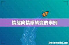 情绪向情感转变的事例